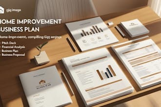 write investor ready business plan for home improvement startups, swot analysis
