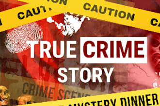 write true crime, mafia, top notch thief, con artist, podcast, youtube script