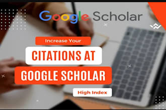 write and publish your research article in high index journals on google scholar