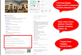 set up a verified google knowledge panel for individual, brand or company