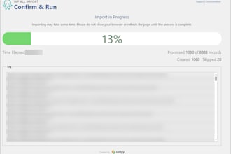 import your products using wp all import