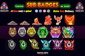 make twitch sub badge for twitch subscribers