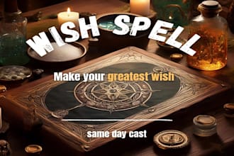 make a powerful instant custom wish spell