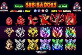 create custom twitch emotes or sub badges for your stream twitch sub badges