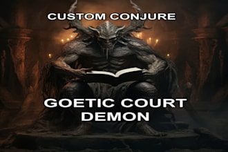 ifrit djinn dna activation, morph, custom conjure, goetia demon spirit companion