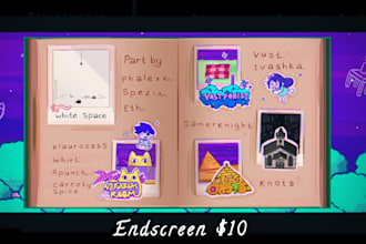 recreations of animations, images and endscreens in gd