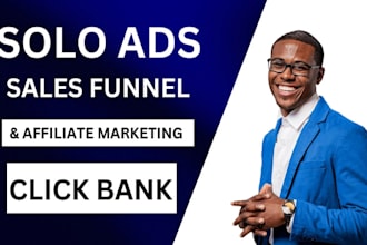 usa solo ads campaign, clickbank affiliate link promotion MLM lead generation