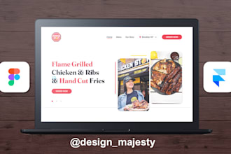 design responsive framer website, convert figma to framer and animation