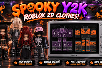 create y2k and more roblox clothing for your group or avatar