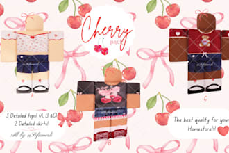 cute high quality roblox clothes pack