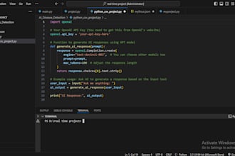 develop advanced ai solutions using python