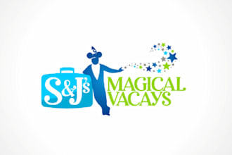 make world class remarkable travel agent logo