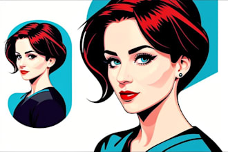 make awesome vector pop art portrait from your photo
