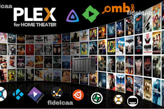 configure plex emby kodi jellyfin stremio, on nas and automate sonarr radarr