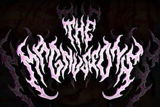 design your black, slamming, brutal, death metal band logo