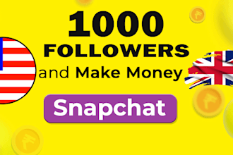 do snapchat organic followers from usa or eu