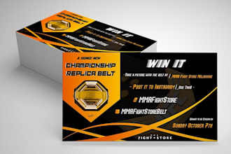 design a custom minimalist fight club and championship logo