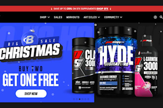 design supplement website health supplement store, nutraceutical website
