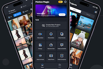 develop talking  ai video generator app, ai video editing app