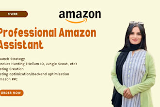 amazon fba virtual assistant, amazon ppc expert, listing optimization VA