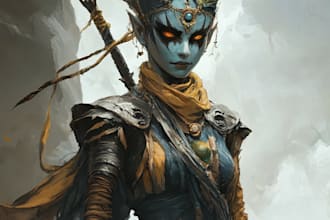 draw any fantasy character that you want