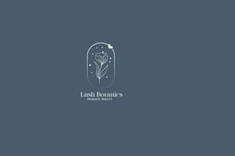 make perfect beautiful botanical logo