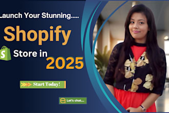 design shopify store, shopify dropshipping store, and shopify ecommerce website