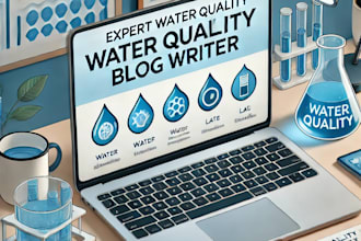 write articles on water science, treatment, and quality