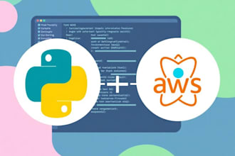 develop a software or web app with python django, react, AWS