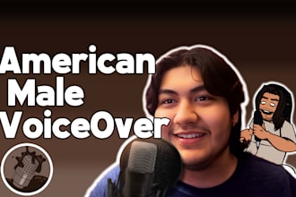 record a professional american english voiceover
