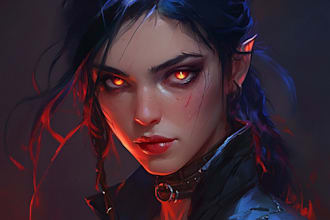 create amazing d and d character for you