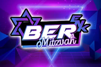 make popular fun club teen party logo