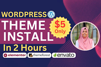 install wordpress theme import demo themeforest themes customization