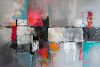 create digital abstract art for you