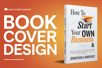 ebook cover design and book cover design and kindle cover