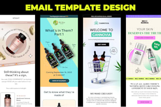 create klaviyo email template design within 4 hours