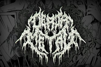 create font unique, heavy metal, horor and death metal
