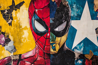 design your superhero or other fictional character