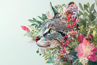 make any floral, animal or botanical art