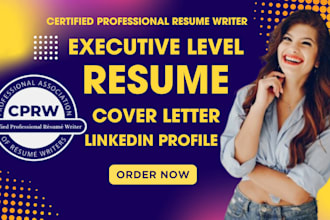 craft modern executive resume for c suite and senior professionals