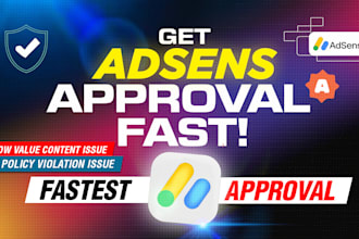 help in google adsense approval for website or blog