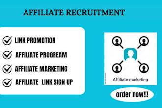 do affiliate referral link promotion, affiliate marketing affiliate link sign up