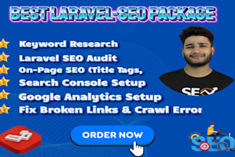 best laravel SEO package fixed all site bug for top rankings
