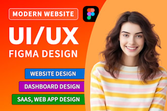 do figma website design, website ui ux design, ui ux design
