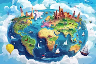 do unique vector map illustrations