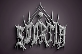 death metal, deathcore, metalcore, logo band merch