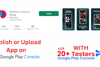 help publish or upload an app on the google play store