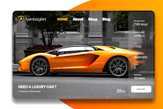create website from fugma ui ux design within 1 day
