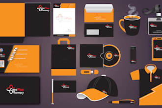 design professional business stationery and corporate brand identity design
