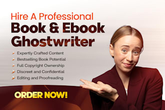 be your non fiction ebook ghostwriter